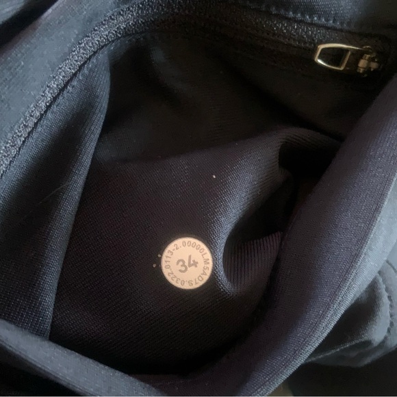 Lululemon Men’s ABC Slim Fit Trouser Warpstreme 34/28 Navy - Picture 4 of 7